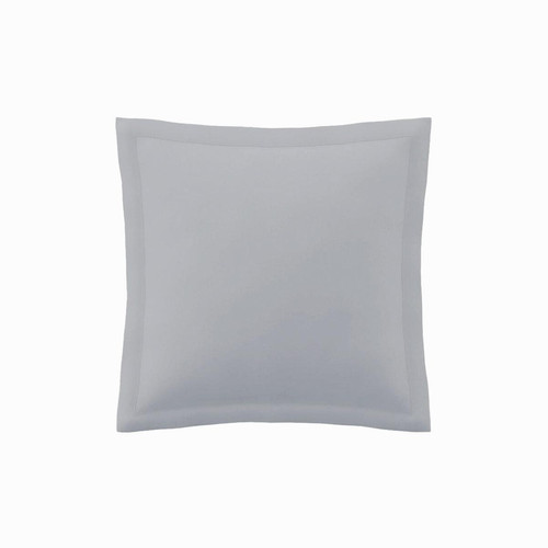 3S. x Tertio (Nos Unis) - Taie d'oreiller coton TERTIO® - gris/blanc - Linge de lit matiere naturelle