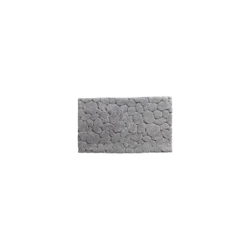Becquet - Tapis de bain relief en galet - Gris - Promos tapis de bain