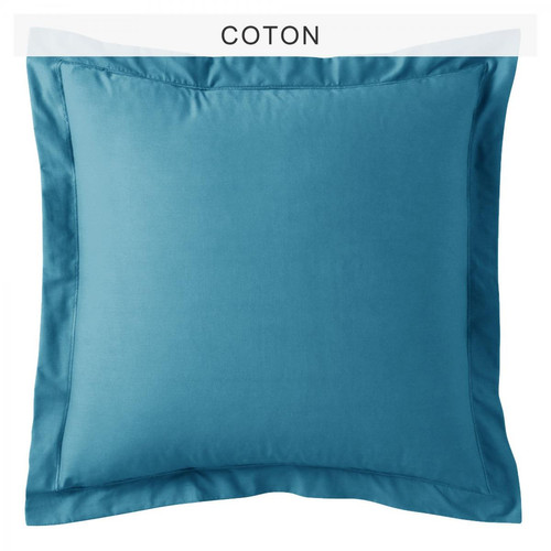 3S. x Tertio (Nos Unis) - Taie d'oreiller coton TERTIO® - Bleu Canard - Taie d'oreiller, traversin