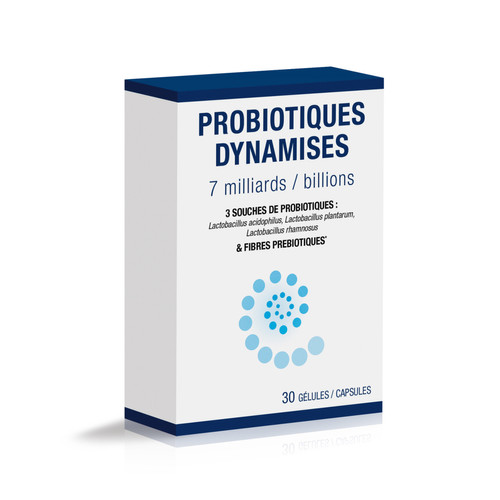 Nutri-expert - Probiotiques Dynamises 7m - 30 gélules végétales - Beauté Femme