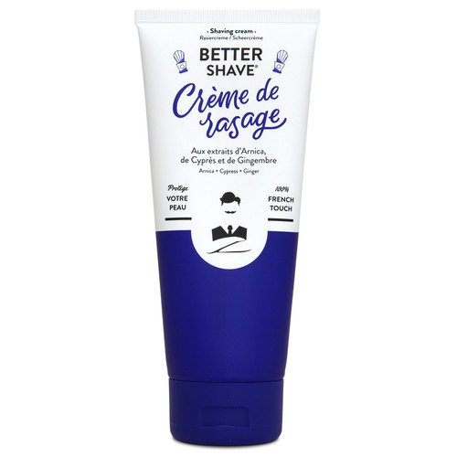 Monsieur Barbier - Crème à raser Better-Shave pour Peaux Sensibles - Cosmetique bio homme