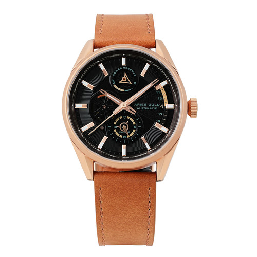AriesGold - Montre Homme ROADSTER G 9021 RG-BK - ARIES GOLD - Montre Homme