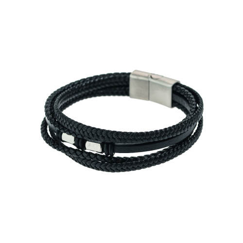 Bracelet Homme Geographical Norway  315118 - NOIR Geographical Norway Bijoux LES ESSENTIELS HOMME