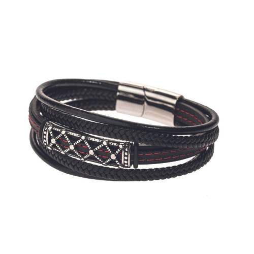 Bracelet Homme Geographical Norway  315129 - NOIR Geographical Norway Bijoux LES ESSENTIELS HOMME