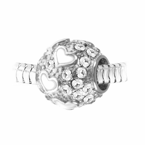 Charm perle cristaux de Bohème - So Charm  Argent So Charm Bijoux Mode femme