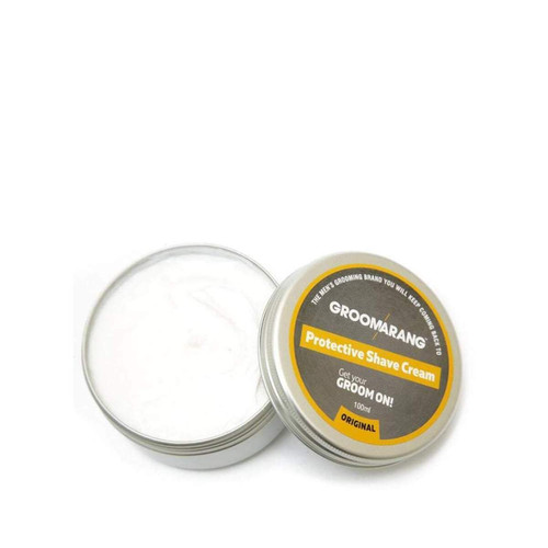 Groomarang - Crème à Raser Protectrice - Rasage et soins visage
