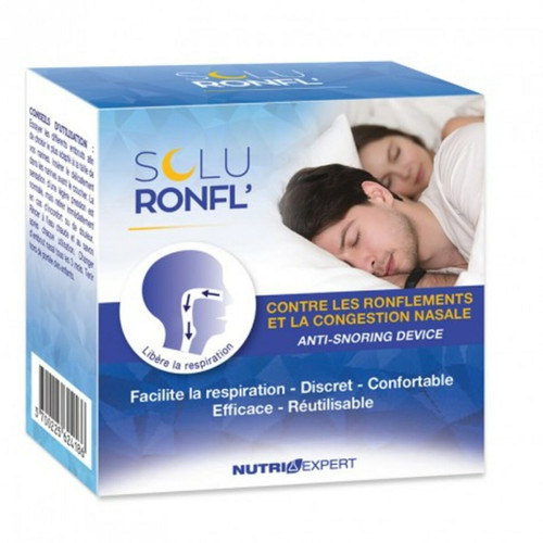 Nutri-expert - DISPOSITIF NASAL ANTI-RONFLEMENT - Soluronfl - Compléments alimentaires sommeil et stress