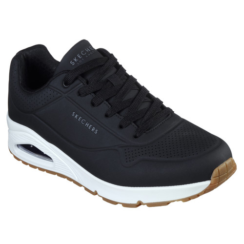 Skechers - Baskets homme UNO - STAND ON AIR noir - Skechers Chaussures Hommes