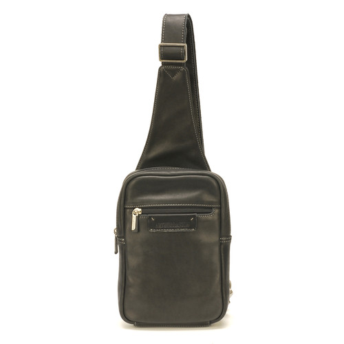 Arthur & Aston - Body bag homme cuir noir  - Sélection Mode Fête des Pères Accessoires