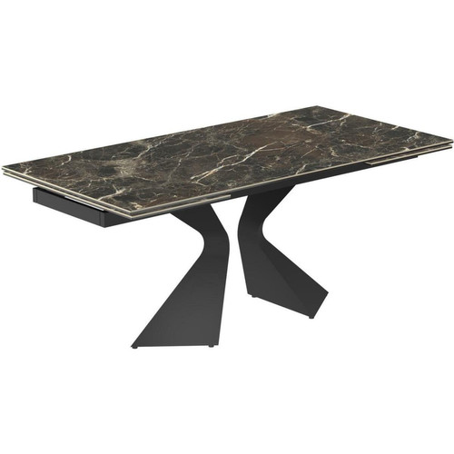 3S. x Home - Table de repas Alicante Marron - Table Design
