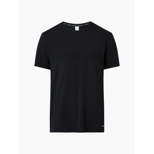 T-shirt Manches Courtes  - Noir Calvin Klein Underwear en coton Calvin Klein Underwear LES ESSENTIELS HOMME