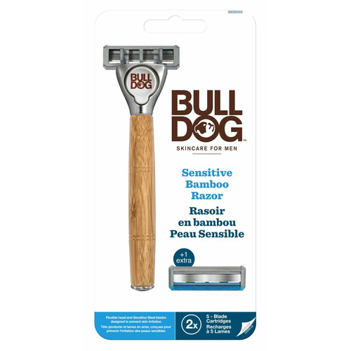 Bulldog - Rasoir En Bambou - Sélection cadeau de Noël