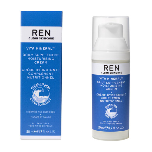 Ren - Vita Mineral Crème Hydratante Complément Nutritionnel - Ren Clear Skincare