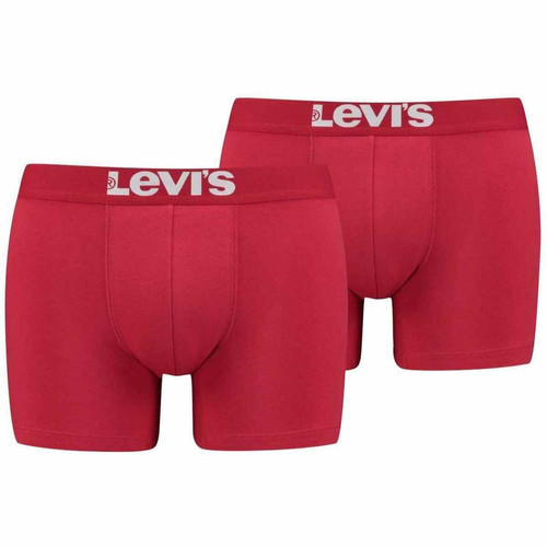 Pack 2 boxers - Rouge Levi's Underwear en coton Levi's Underwear LES ESSENTIELS HOMME
