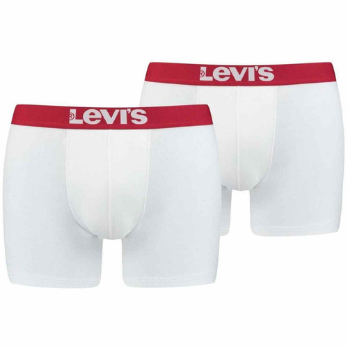 Pack 2 boxers - Blanc Levi's Underwear en coton Levi's Underwear LES ESSENTIELS HOMME