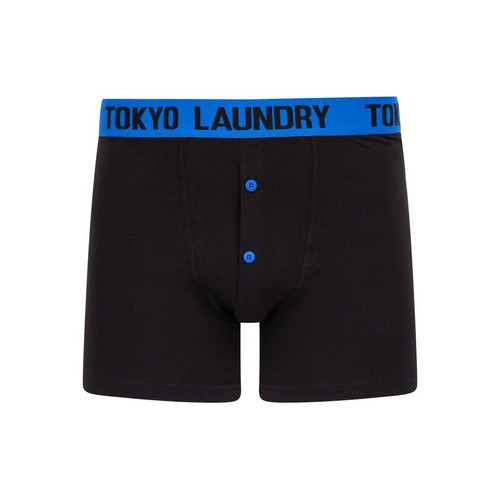 Tokyo Laundry - Pack boxer homme anthracite - Sélection Cadeau De Noël Sous-Vêtement Et Pyjama Design