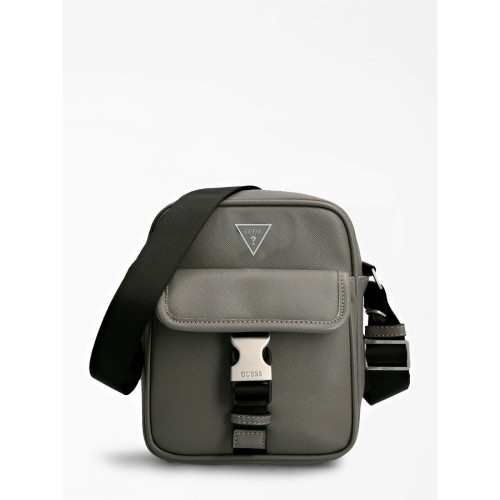 Guess Maroquinerie - Sac Messenger CERTOSA Gris - Sacs & sacoches homme