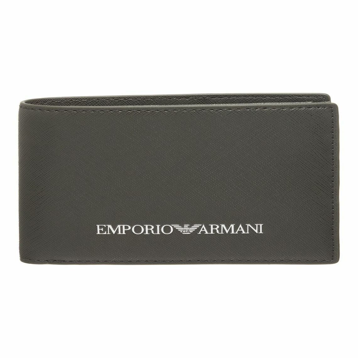 porte-monnaie - bi-fold wallet noir en cuir