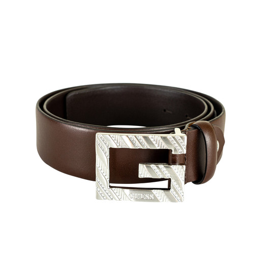 Guess Maroquinerie - Ceinture ajustable marron - Guess Maroquinerie - Promos homme