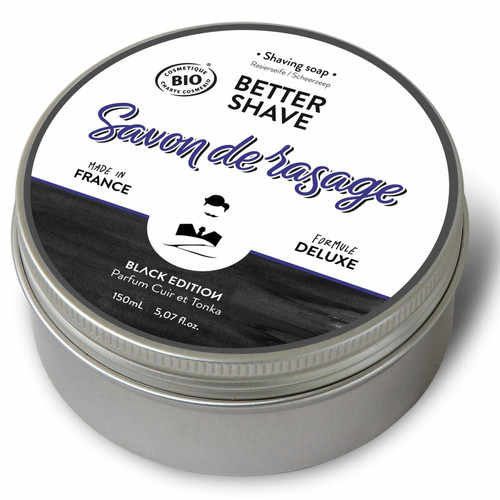 Savon de rasage Traditionnel 2-en-1 - Better Shave Black Edition 150 ml Monsieur Barbier