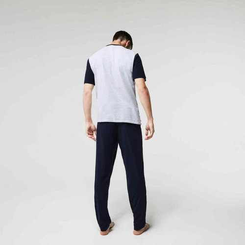 Ensemble pyjama - Gris Lacoste Underwear en coton Lacoste Underwear