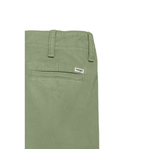 Pantalon chino Homme vert olive en coton Wrangler
