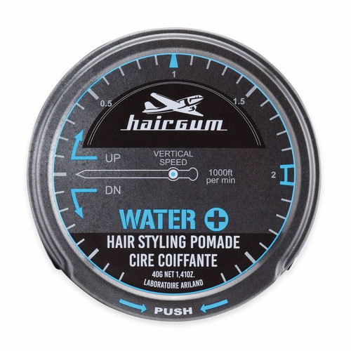 Hairgum - Cire Coiffante Water +  - Fixation Extra Forte - Soins homme