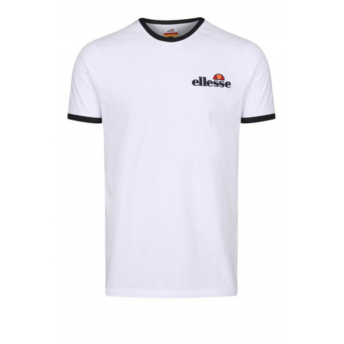 Tee-shirt MEDUNO - blanc en coton T-shirt / Polo homme