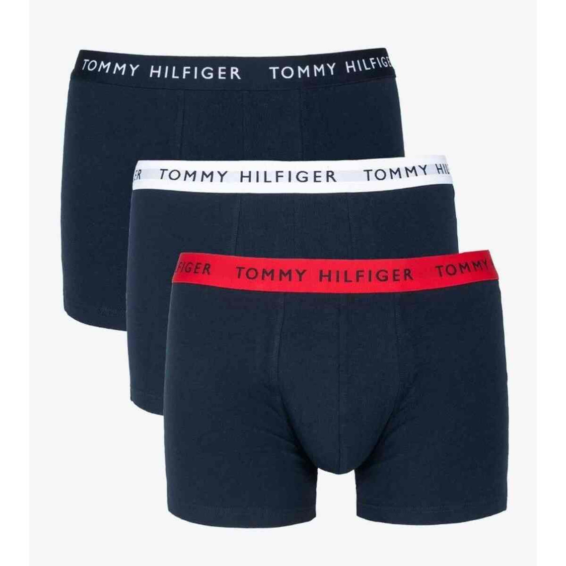 Lot de 3 boxers logotés - ceinture élastique - Tommy Hilfiger Underwear en coton