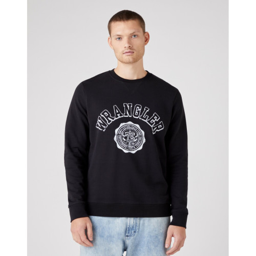 Wrangler - Sweatshirt pour homme en coton - Wrangler Vêtements Hommes