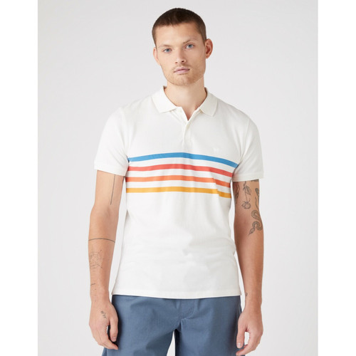 Wrangler - Polo en coton pour homme - T-shirt / Polo homme