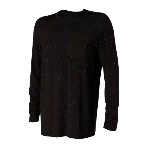 Saxx - Tee-shirt manches longues Sleepwalker - Noir - Promo Sous-vêtement & pyjama