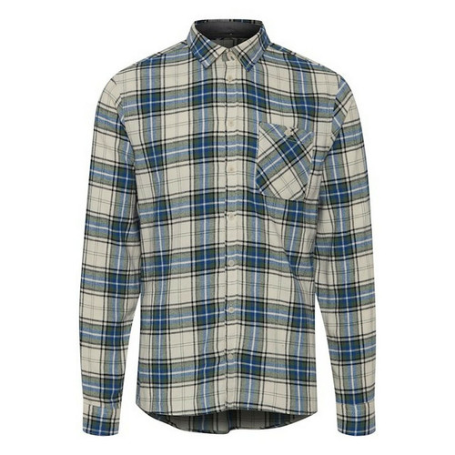 Blend - Chemise en coton motif carreaux - Promos chemises homme