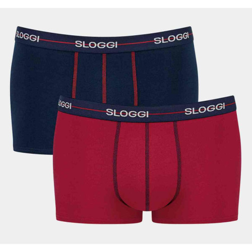 Sloggi Men - Lot de 2 Boxers courts  - Sloggi Sous-vêtements Hommes
