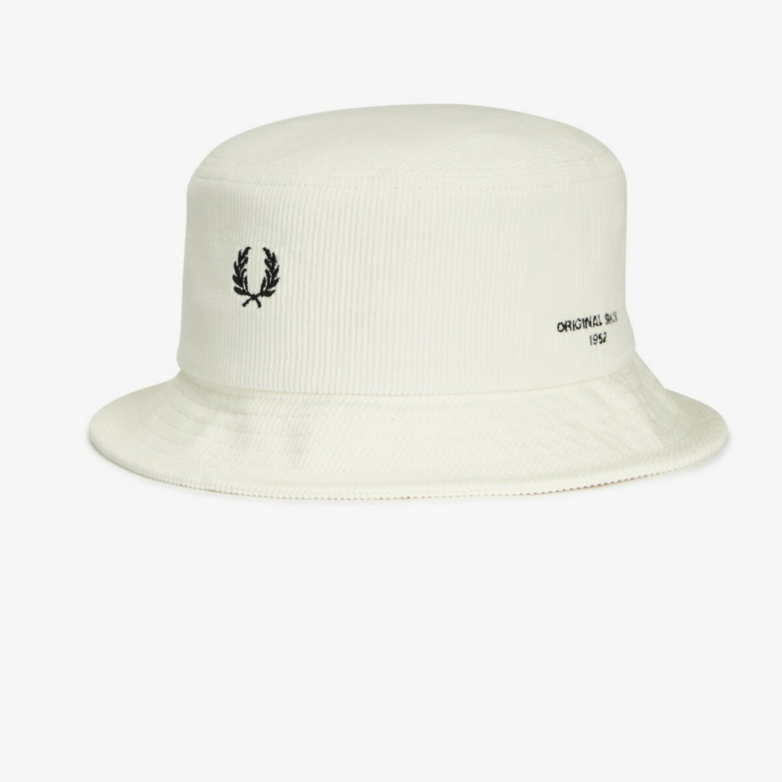 chapeau bob - blanc en coton