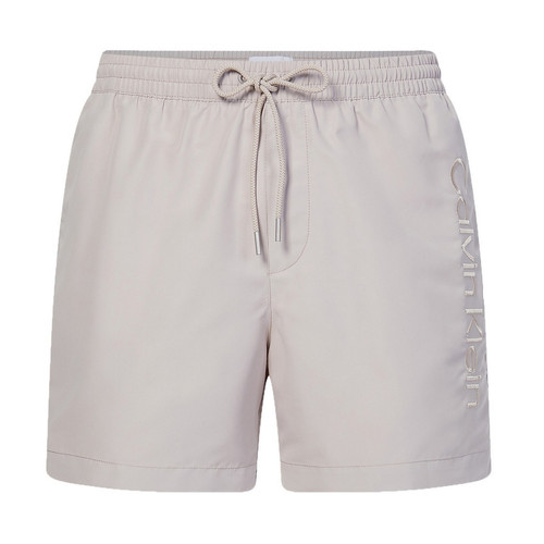 Calvin Klein Underwear - Short de bain beige pour homme - Promos homme