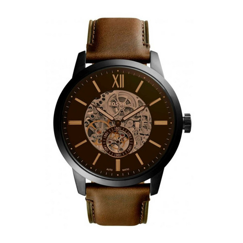 Montre Fossil ME3155 - AUTOMATIC Cuir Marron Fossil Montres Marron Fossil Montres LES ESSENTIELS HOMME