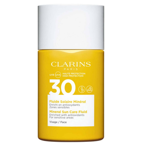 Clarins - Fluide Solaire Minéral Visage Spf30 - Protection Solaire Clinique For Men