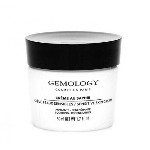 Gemology - Crème Visage au Saphir - Apaisante et Régénérante - Soins visage femme