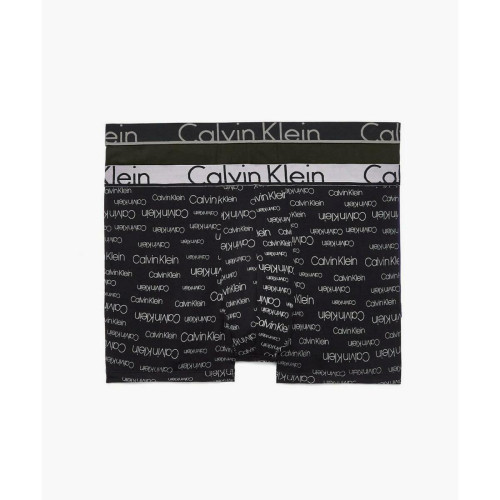 Calvin Klein Underwear - TRUNK 2PK Noir - Promo Sous-vêtement & pyjama