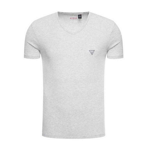 Guess Underwear - Tee shirt col V - Blanc Guess Underwear Gris - t shirts blancs homme