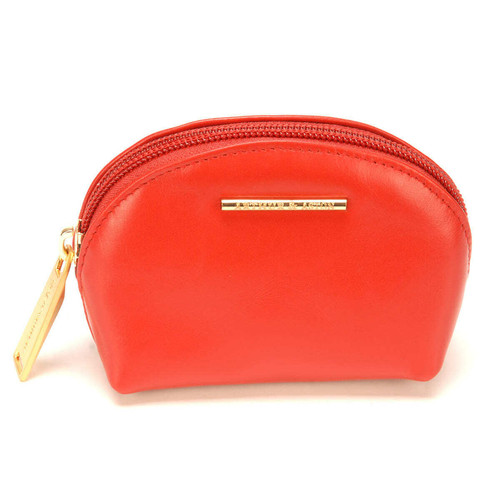 Porte monnaie Zippé  - Cuir rouge Rouge Rouge Arthur & Aston Mode femme