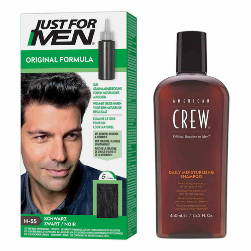 Just for Men - COLORATION CHEVEUX & SHAMPOING Noir Naturel - PACK - French Days