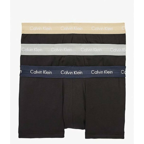 Pack de 3 Boxers taille basse - Noir Calvin Klein Underwear en coton Calvin Klein Underwear LES ESSENTIELS HOMME