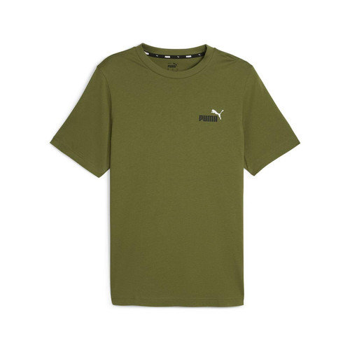 Puma - Tee-shirt manche courtes ESS+2 olive  - Puma Mode & Montres