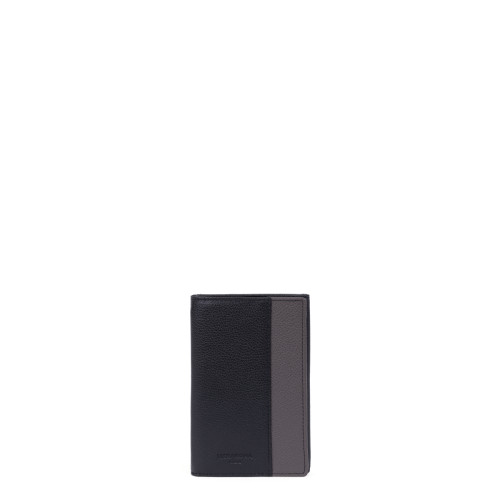 Hexagona - Porte-papiers - 3 volets - Stop RFID - Cuir de vachette - Petite maroquinerie homme