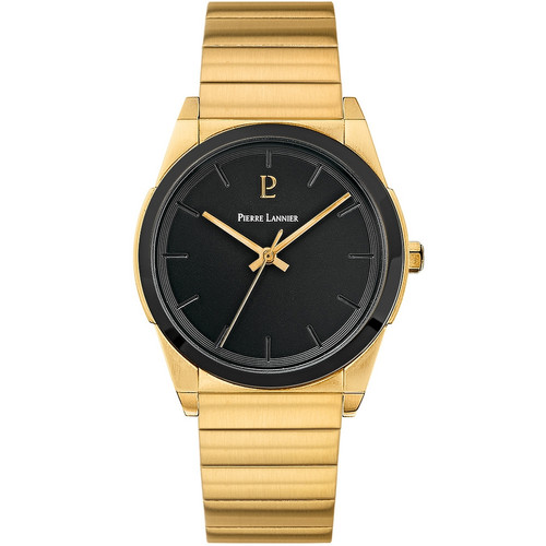 Pierre Lannier - Montre pour homme 215L032 avec bracelet en acier doré - Promos montres