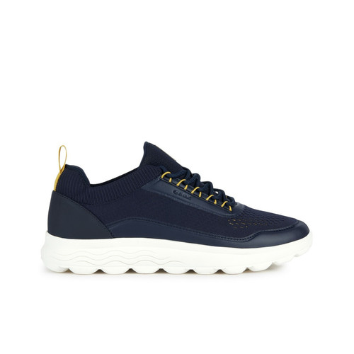 Geox - Sneakers pour homme U SPHERICA bleu marine - Chaussures bleu homme
