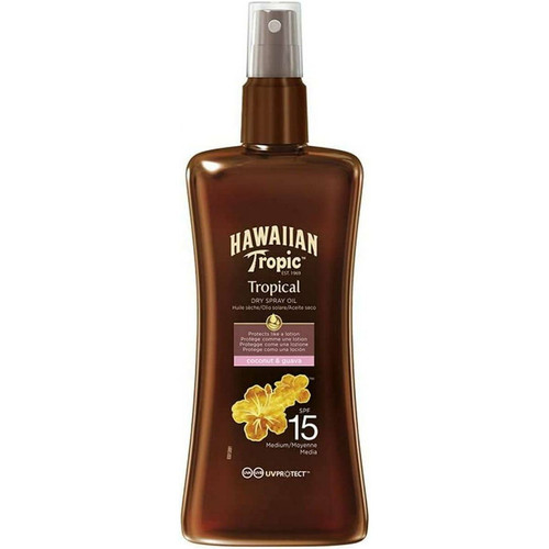 Hawaiian Tropic - Spray Huile Solaire Silk Hydration SPF15 - Protection Solaire Clinique For Men