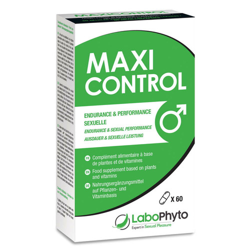 Labophyto - Maxi Control Endurance - LABOPHYTO compléments alimentaires & aphrodisiaques